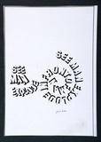 Artist: b'Duke, Jas H.' | Title: b'See Man Explode in Front of Man.' | Technique: b'letraset'