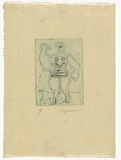 Artist: SELLBACH, Udo | Title: not titled | Date: 1960-80 | Technique: etching