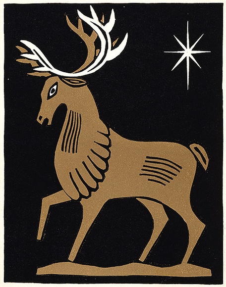 Artist: b'Harvey, Anthony.' | Title: b'An album of greeting cards.' | Date: 1956-64 | Technique: b'screenprint, printed in colour, from multiple stencils'