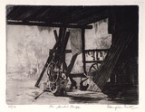 Artist: b'Pratt, Douglas.' | Title: b'The Sunlit Forge' | Date: c.1929 | Technique: b'etching, printed in black ink, from one plate'