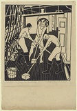 Artist: b'Beatty, Margaret.' | Title: b'Holy Stone, Joseph Conrad.' | Date: 1936 | Technique: b'linocut, printed in black ink, from one block'
