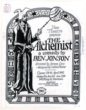 Artist: Shaw, Rod. | Title: New Theatre presents The Alchemist, a comedy by Ben Jonson, directed by Jerome Levy, designed by Cedric Flower. | Date: 1982 | Technique: fibre-tipped pen