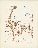 Artist: b'Olsen, John.' | Title: b'Lake Eyre in December' | Date: 1978 | Technique: b'lithograph, printed in colour, from four plates' | Copyright: b'\xc2\xa9 John Olsen. Licensed by VISCOPY, Australia'