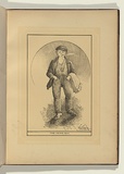 Artist: Whitelocke, Nelson P. | Title: The news boy. | Date: 1885 | Technique: lithograph, printed in colour, from two stones