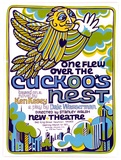 Artist: b'Shaw, Rod.' | Title: bOne flew over the cockoo's nest, New Theatre, Newtown | Date: 1975 | Technique: b'screenprint'