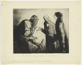 Artist: Dyson, Will. | Title: Our psycho analysts: Dr. Freud introduces a patient to her subconscious. | Date: c.1929 | Technique: drypoint, printed in black ink, from one plate