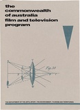 Artist: REDBACK GRAPHIX | Title: The Commonwealth of Australia Film and Television program | Date: c1990 | Technique: offset-lithograph