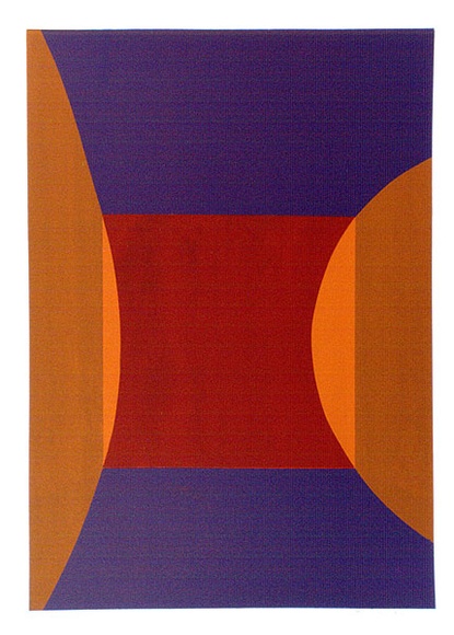 Artist: b'WICKS, Arthur' | Title: b'Orbital III' | Date: 1968 | Technique: b'screenprint, printed in colour, from multiple stencils'