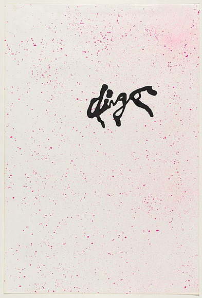 Artist: b'WORSTEAD, Paul' | Title: b'Dingo' | Date: 1980 | Technique: b'screenprint, printed in colour, from two stencils' | Copyright: b'This work appears on screen courtesy of the artist'