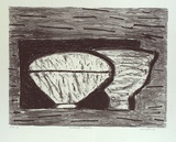 Artist: b'Lincoln, Kevin.' | Title: b'Covered bowl' | Date: 1983 | Technique: b'lithograph, printed in black ink, from one stone'