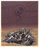 Artist: Newmarch, Ann. | Title: 200 years: Willy Willy | Date: 1988 | Technique: photo-screenprint, printed in colour, from multiple stencils