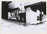 Artist: Dest. | Title: Documentation of AO series on side of Forum Theatre. | Date: 2004 | Technique: photocopy, printed in black ink