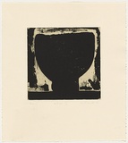 Artist: Placek, Wes. | Title: Bowl | Date: 1993 | Technique: etching, printed in black, from one plate | Copyright: © Wes Placek c/- Wesart, Melbourne