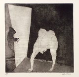 Artist: b'BALDESSIN, George' | Title: b'not titled.' | Date: 1964 | Technique: b'etching and aquatint, printed in black ink, from one plate'