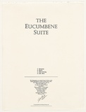 Title: The Eucumbene suite - title page | Date: 1987 | Technique: letterpress text