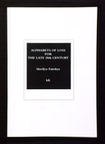 Artist: b'Fairskye, Merilyn.' | Title: b'Alphabets of loss for the late 20th century (black cover).' | Date: 1992 | Technique: b'embossing' | Copyright: b'\xc2\xa9 Merilyn Fairskye'