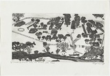 Artist: b'Kennedy, Roy.' | Title: b'Warangesda Mission where my mother was born' | Date: 2002 | Technique: b'etching, printed in black ink, from one plate'