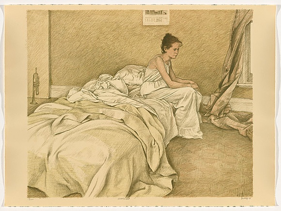 Artist: b'Dunlop, Brian.' | Title: b'Adolescent' | Date: 1987 | Technique: b'lithograph, printed in colour, from three stones [or plates]'