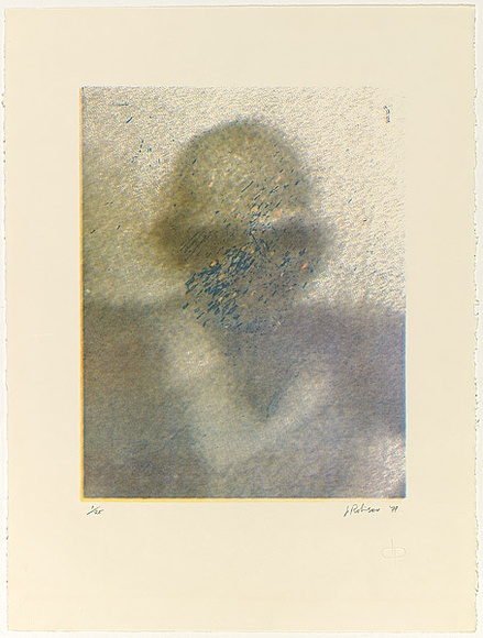 Title: b'not titled [Granada portrait 10]' | Date: June 1979- February 1980 | Technique: b'lithograph, printed in colour, from multiple aluminium plates'