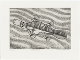 Artist: Atkinson, Rebecca. | Title: Platypus | Date: 2000, June | Technique: etching, printed in black ink, from one plate