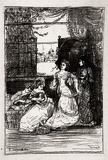 Artist: b'Conder, Charles.' | Title: b'Esther (No.2).' | Date: 1906 | Technique: b'transfer-lithograph, printed in black ink, from one stone'