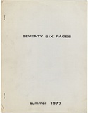 Artist: JACKS, Robert | Title: Seventy-six pages. | Date: 1977