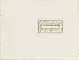 Artist: JACKS, Robert | Title: not titled [abstract linear composition]. [leaf 46 : recto] | Date: 1978 | Technique: etching, printed in black ink, from one plate