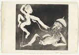 Artist: BOYD, Arthur | Title:  A woman deserting. Variant of no 15. | Date: (1970) | Technique: etching and aquatint, printed in black ink, from one plate | Copyright: Reproduced with permission of Bundanon Trust