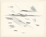 Artist: McCahon, Colin. | Title: Puketutu Manukau 1 | Date: 1957 | Technique: lithographs, printed in black ink, each from one cardboard plate