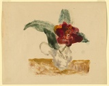 Artist: Nolan, Sidney. | Title: Flowers | Date: c.1946 | Technique: monotype