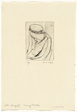 Artist: b'WALKER, Murray' | Title: b'Old Daisy [f]' | Date: 1962 | Technique: b'drypoint, printed in black ink, from one plate'