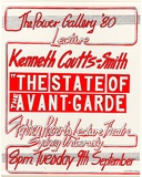 Artist: b'Lane, Leonie.' | Title: bThe Power Gallery Lecture '80: Kenneth Coutts-Smith, 'The state of the avant-garde'. | Date: 1980 | Technique: b'screenprint, printed in colour, from two stencils' | Copyright: b'\xc2\xa9 Leonie Lane'