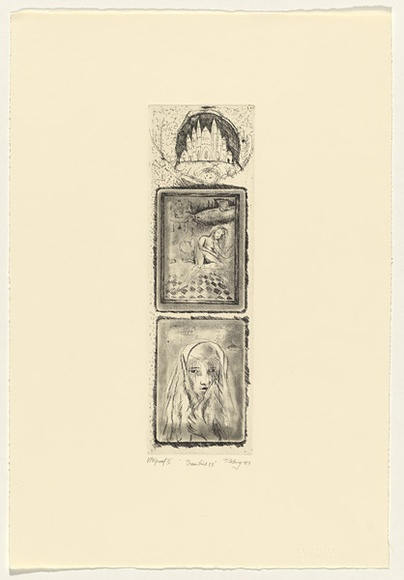 Artist: COLEING, Tony | Title: Dreamtime 83 | Date: 1983 | Technique: etching, printed in black ink, from one plate