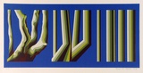 Artist: b'Cole-Adams, Brigid.' | Title: b'not titled.' | Date: 1973 | Technique: b'screenprint, printed in colour, from eight stencils'