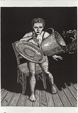 Artist: RODOREDA, Pamela | Title: Dusk to dawn | Date: 2002 | Technique: linocut, printed in black ink, from one block