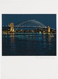 Artist: b'ROSE, David' | Title: b'Sydney by night I' | Date: 1999 | Technique: b'screenprint, printed in colour, from multiple screens'