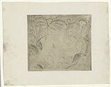 Artist: b'BOYD, Arthur' | Title: b'not titled  [Nude and serpent with ferns].' | Date: 1960-70 | Technique: b'etching, printed in black ink, from one plate' | Copyright: b'Reproduced with permission of Bundanon Trust'