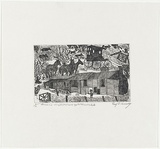 Artist: Kennedy, Roy. | Title: Mossgiel Weigh Station 1910 to the late 1920s | Date: 2001 | Technique: etching, printed in black ink, from one plate