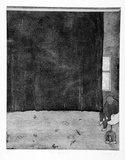 Artist: b'Croft, Christopher.' | Title: b'Late Afternoon.' | Date: 1977 | Technique: b'etching and aquatint, printed in black ink, from one plate' | Copyright: b'\xc2\xa9 Christopher Croft. Licensed by VISCOPY, Australia, 2007.'