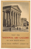 Artist: Smith. | Title: Visit the National Art Gallery of New South Wales | Date: (1930-39) | Technique: lithograph, printed in colour, from multiple stones [or plates]