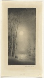 Artist: b'Beck, Leonard' | Title: b'Nocturne.' | Date: c.1930 | Technique: b'aquatint and etching, printed in black ink, from one plate'