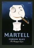 Artist: b'Bainbridge, John.' | Title: b'Martell cordon bleu.' | Date: (1958) | Technique: b'photo-lithograph'