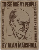 Artist: b'Coventry, Fred.' | Title: b'[Cover].' | Date: 1940 | Technique: b'linocut, printed in brown ink, from one block'