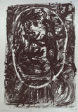 Artist: Smith, Tim. | Title: Head | Date: 1986 | Technique: lithograph, printed in black ink, from one stone