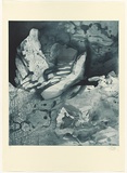 Artist: SCHMEISSER, Jorg | Title: Formation | Date: 2002 | Technique: etching and aquatint, printed in blue/black ink, from one plate | Copyright: © Jörg Schmeisser