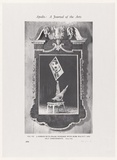 Artist: b'Stannage, Miriam.' | Title: b'A mirror with frame veneered' | Date: 1976 | Technique: b'offset-lithograph' | Copyright: b'\xc2\xa9 Miriam Stannage'