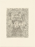 Artist: HANRAHAN, Barbara | Title: Springtime | Date: 1989 | Technique: etching, printed in black, with plate-tone, from one plate