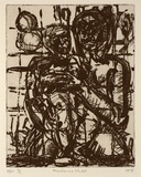 Artist: b'Furlonger, Joe.' | Title: b'Madonna and child (no.3)' | Date: 1989 | Technique: b'etching, printed in black ink, from one plate'