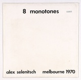 Artist: SELENITSCH, Alex | Title: 8 Monotones. | Date: 1970 | Technique: screenprints, printed in black ink, each from one stencil