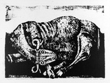 Artist: b'Rose, David.' | Title: b'Dry country sheep' | Date: 1963 | Technique: b'lithograph, printed in black ink, from  one stone'